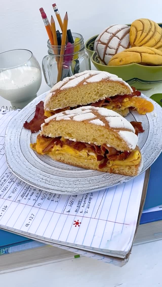 Instagram post by @presleyspantry for Real California Milk. Caption reads: POV: You just discovered your new breakfast....