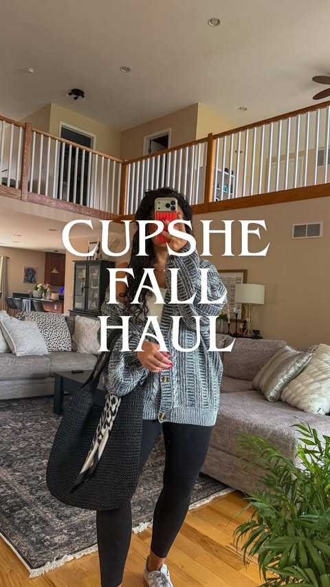 Instagram post by @alexcreasey15 for Cupshe. Caption reads: @cupshe is getting my closet ready for fall with....