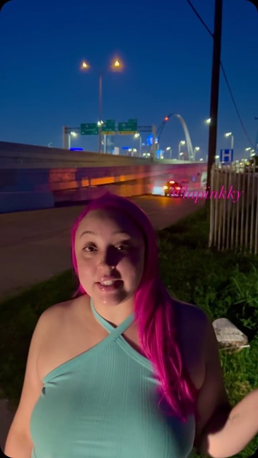 Instagram post by @lapinkky for We TV. Caption reads: Are you watching??.