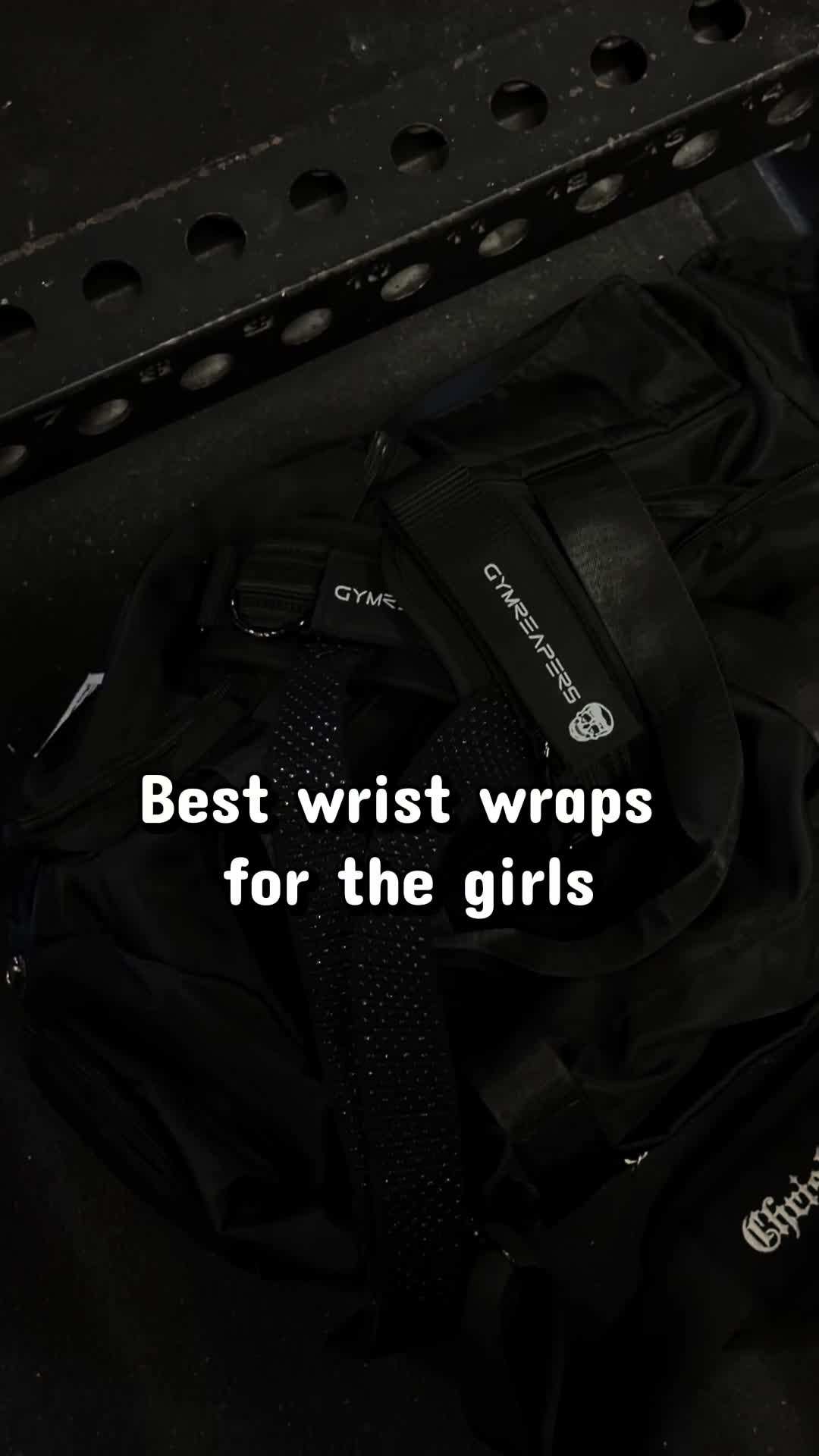 TikTok post by @jessmachtopete for Gymreapers. Caption reads: Keep these in my gym bags always @Gymreapers....