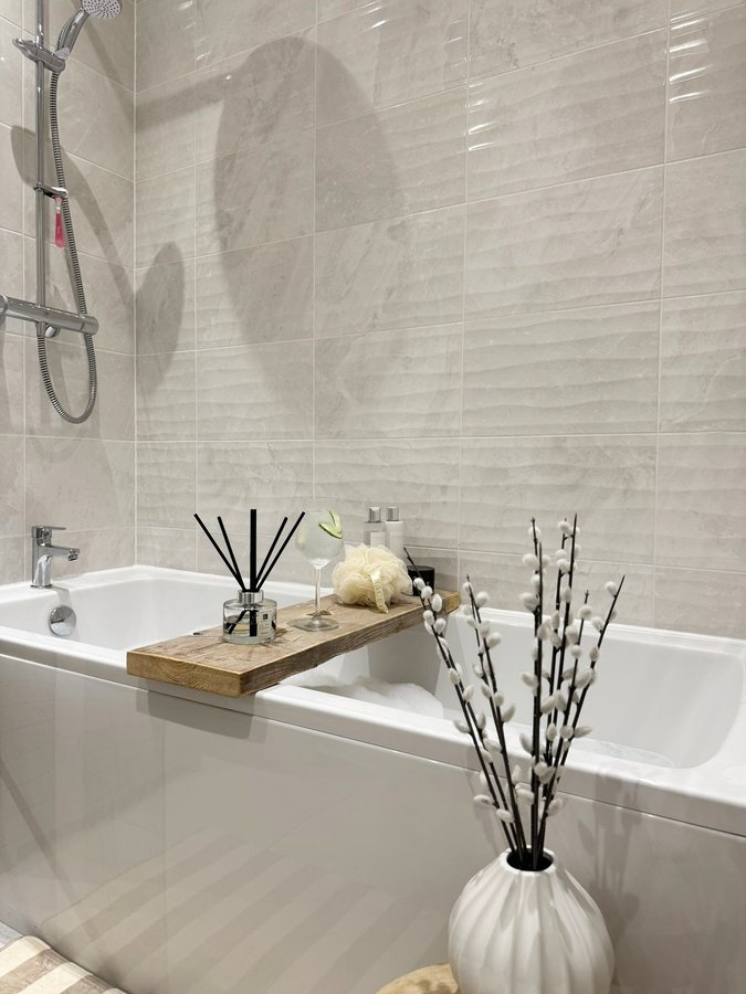 Instagram post by @ourberkelyhome for Home Bargains. Caption reads: [...] Christmas decorations I found at....