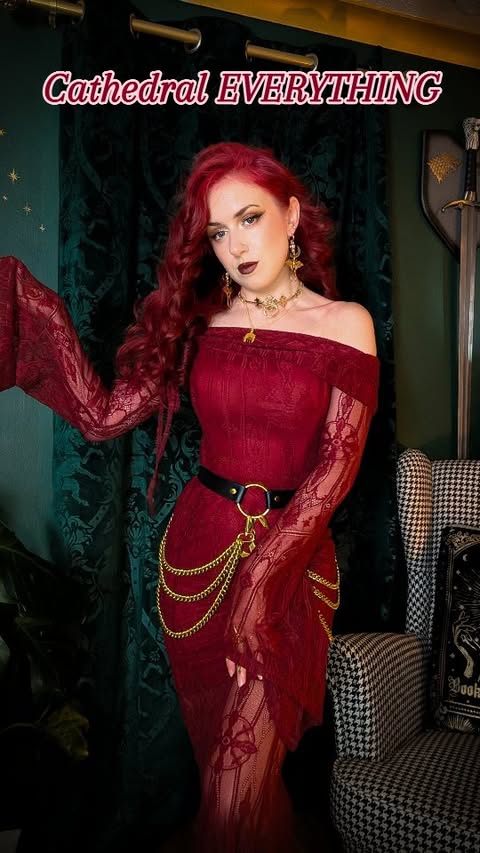 Instagram post by @punky.pixiee for KILLSTAR. Caption reads: [...] • Outfits and belt gifted from @killstar •....