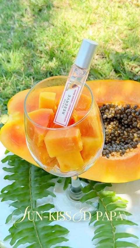 Instagram post by @monicaloza82 for CLEAN Beauty Collective. Caption reads: Thank you, @cleanreserveperfume for this beautiful....