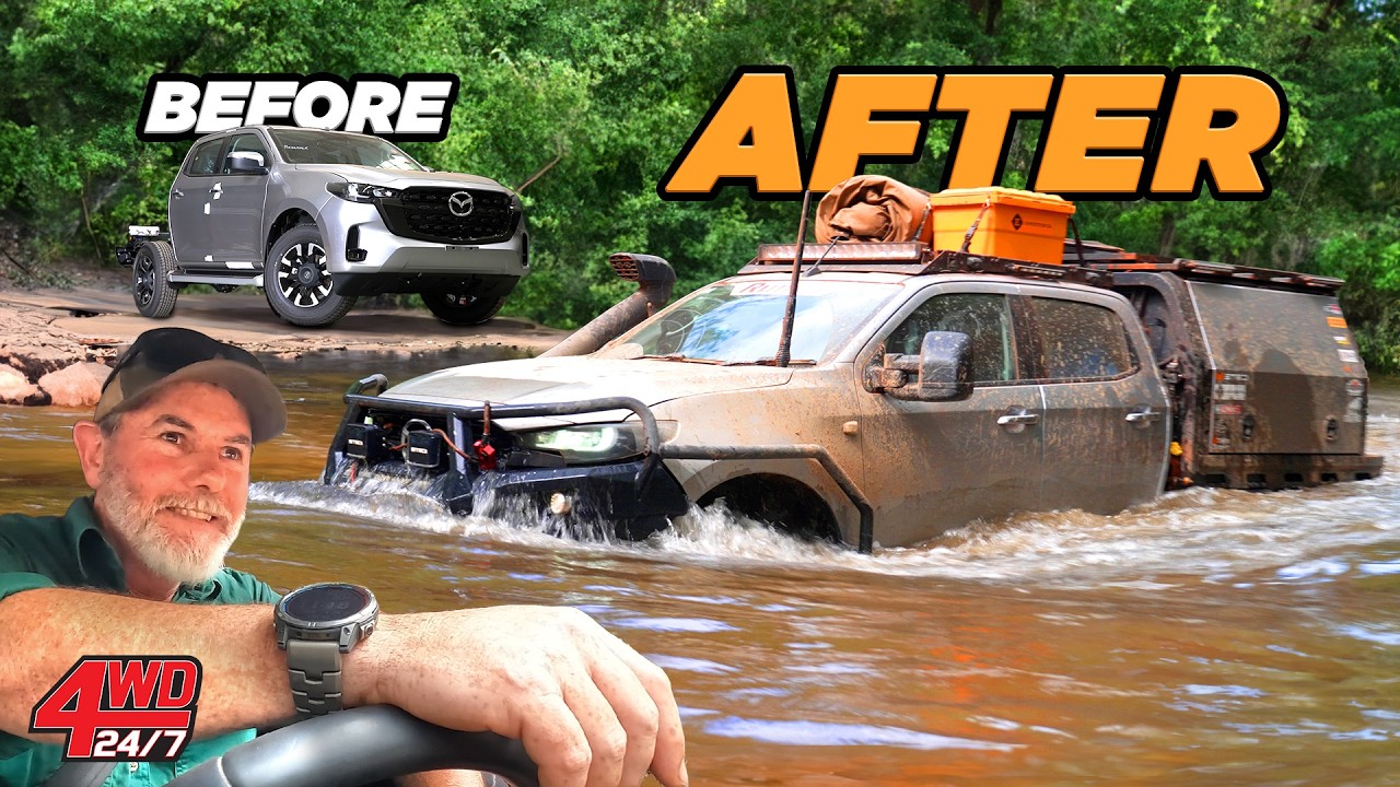 YouTube post by @4WD247 for Renogy. Caption reads: 2,000,000km & 20yrs of hard lessons = We built the....