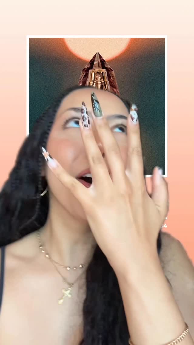 Instagram post by @alexabeckford for NYLON. Caption reads: If the perfume doesn’t turn me into THAT GWORL, I....