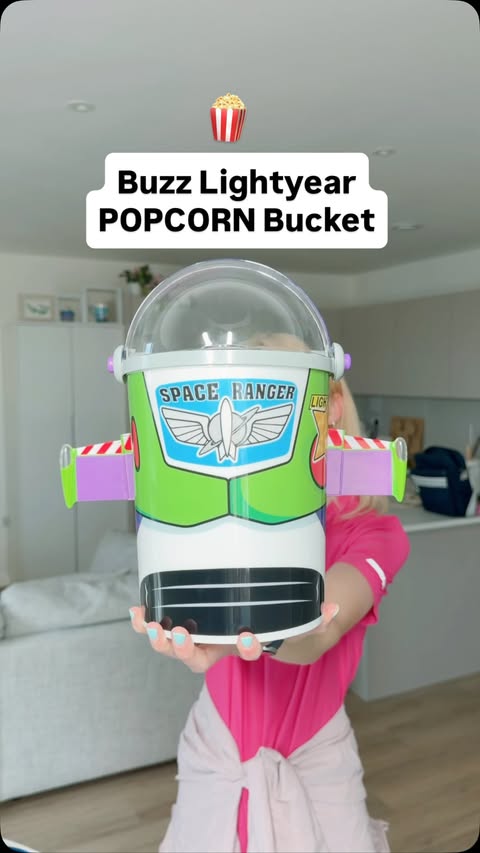 Instagram post by @jamiejoart for Cineworld Cinemas. Caption reads: Cineworld sent me the Buzz Lightyear popcorn....