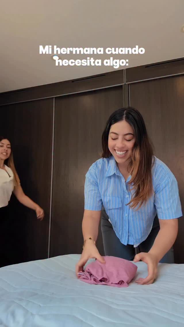 Instagram post by @katyshei for Alpina. Caption reads: Cuando mi hermana necesita algo, siempre voy a....