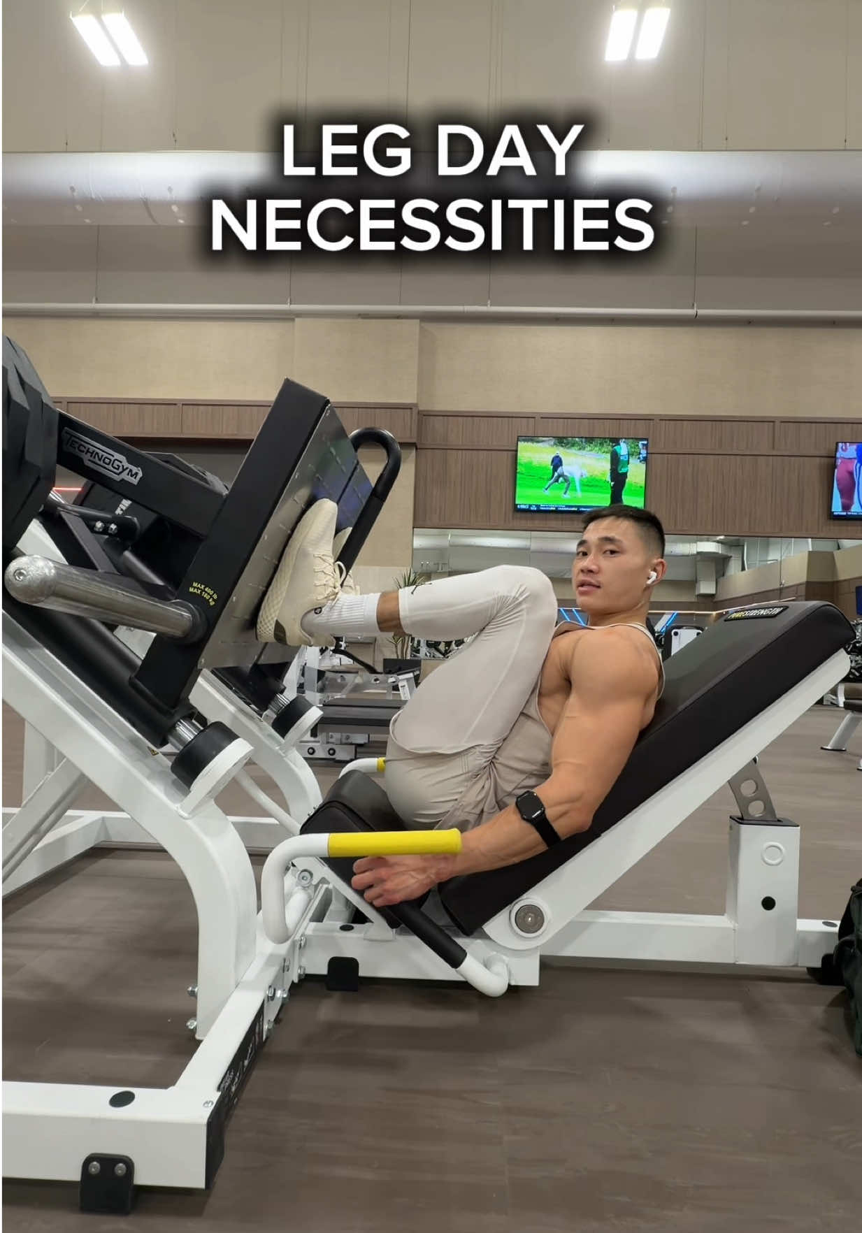 TikTok post by @j_jungy for Gymreapers. Caption reads: [...] these knee sleeves are a must....