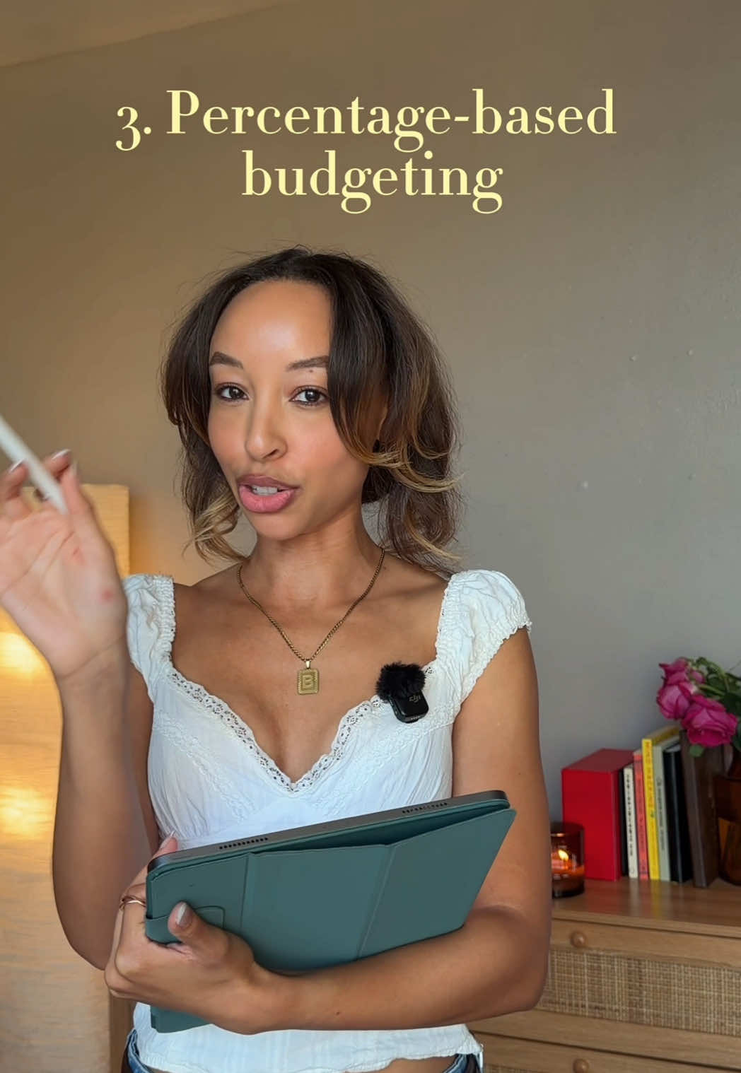 TikTok post by @itsbrejon for Rocket Money. Caption reads: [...] left after saving.” - Warren Buffet @Rocket....