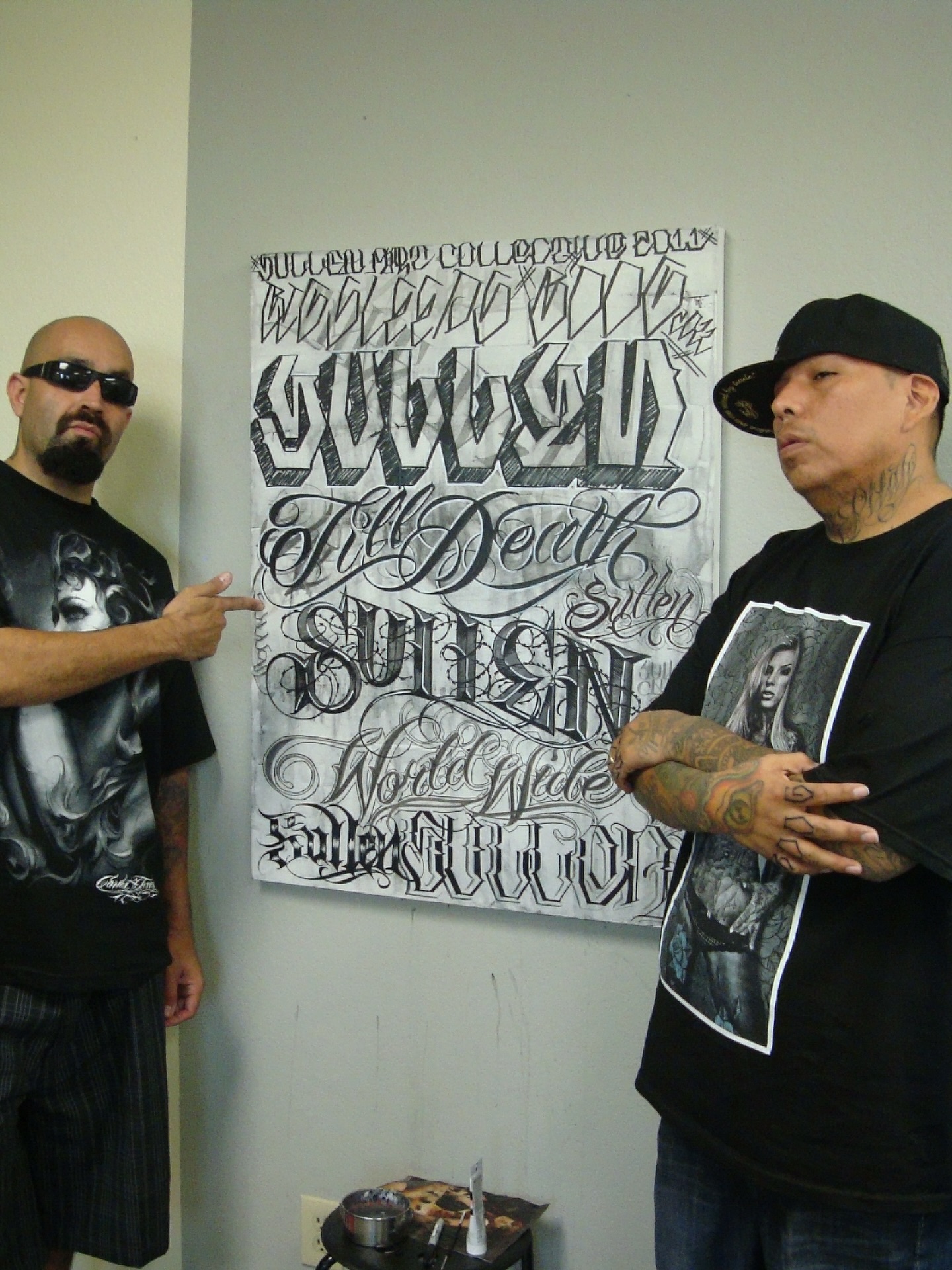 Instagram post by @mohawkmatt_sfv for Sullen Clothing. Caption reads: 2012 Was a crazy year filled with lots of Tattoo....