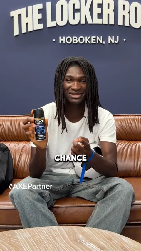 Instagram post by @kevinfooty_ for AXE. Caption reads: [...] few weeks it’s been partnering with @axe.us....