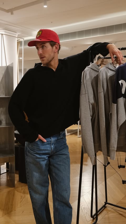 Instagram post by @elliotgarnaut for David Jones. Caption reads: If you’ve ever dreamed of shopping up a storm with....