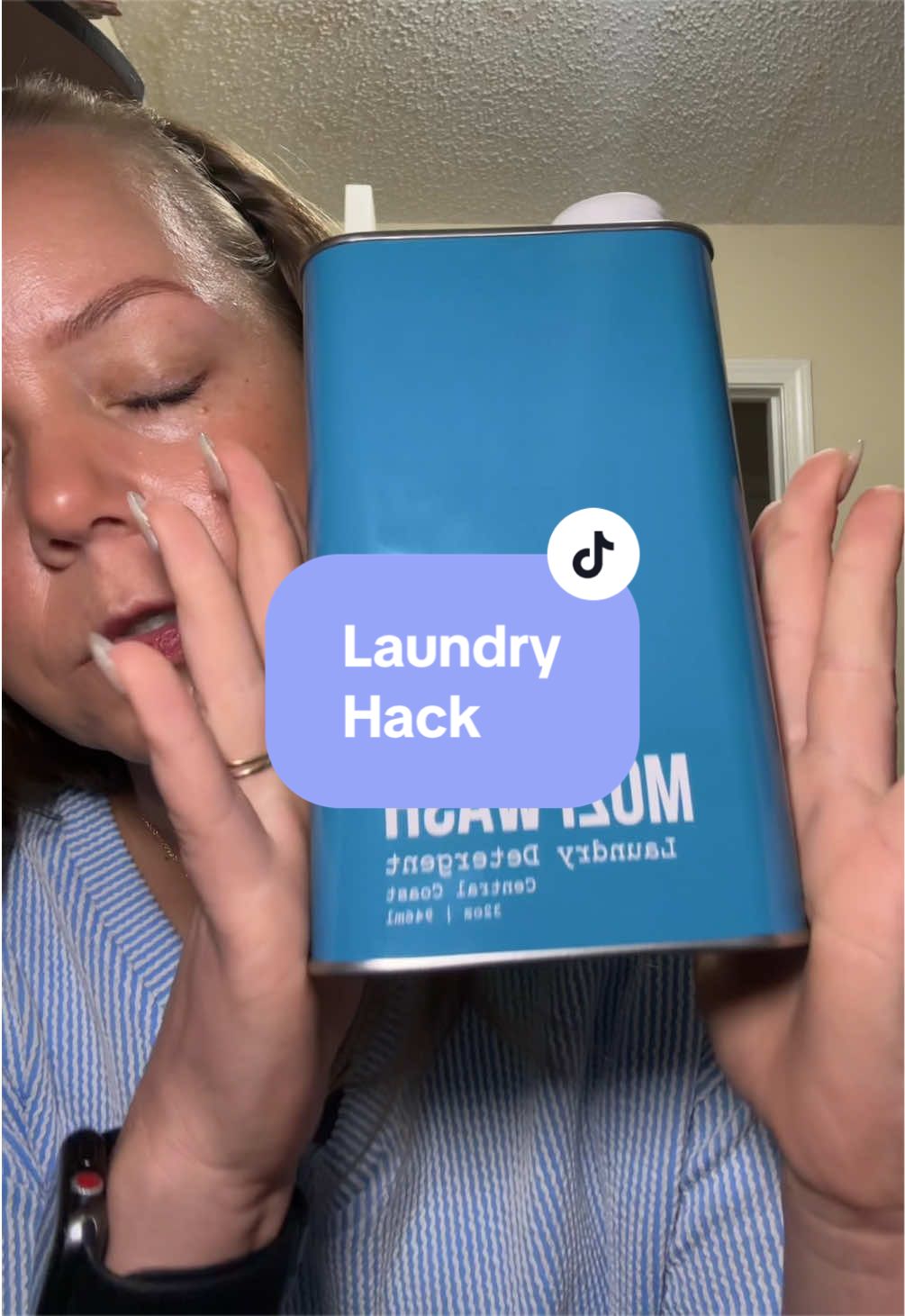 TikTok post by @brittneylala0 for Mozi Wash. Caption reads: @Mozi Wash and @unstopables Literally the GOATED....