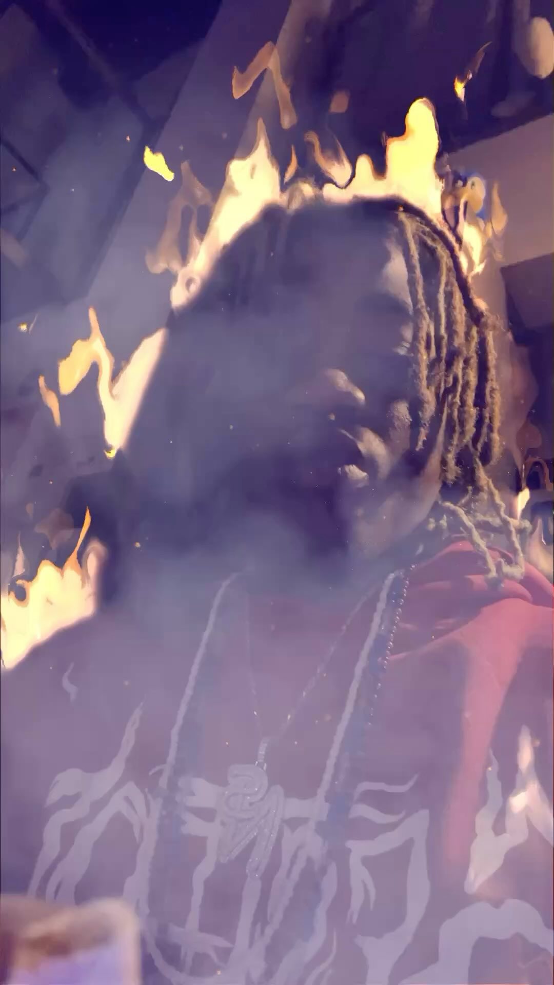 Instagram post by @bear1boss for SoundCloud. Caption reads: Mood: Should I drop on @soundcloud right now !....