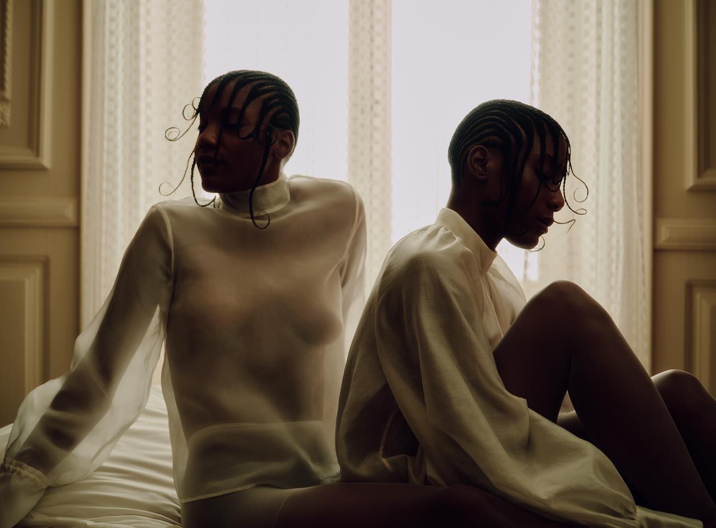 Instagram post by @tylersphotos for Byredo. Caption reads: Persona. Special hair project photographed by me....