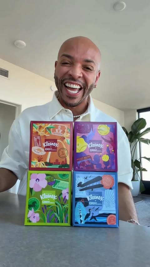 Instagram post by @thelavelleshow for Kleenex. Caption reads: #KleenexPartner Friend you have to run to @costco....