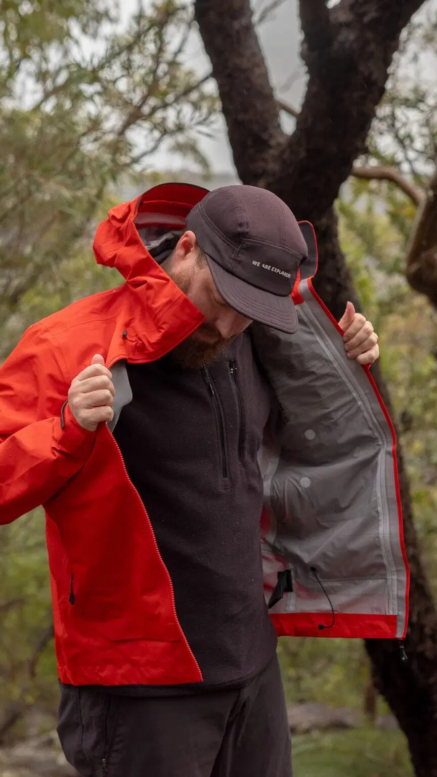 Instagram post by @we_are_explorers for Helly Hansen. Caption reads: [...] a few days, @tim_ashelford pulled on....