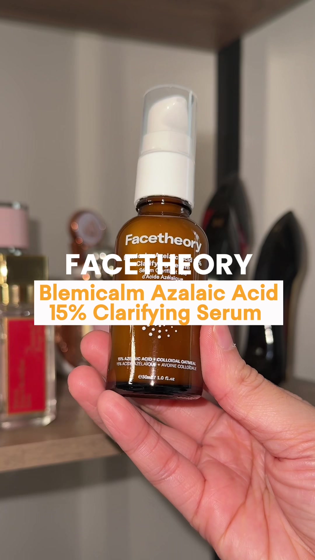 TikTok post by @_sdvza for Facetheory. Caption reads: [...] triggering dryness or irritation ✨....