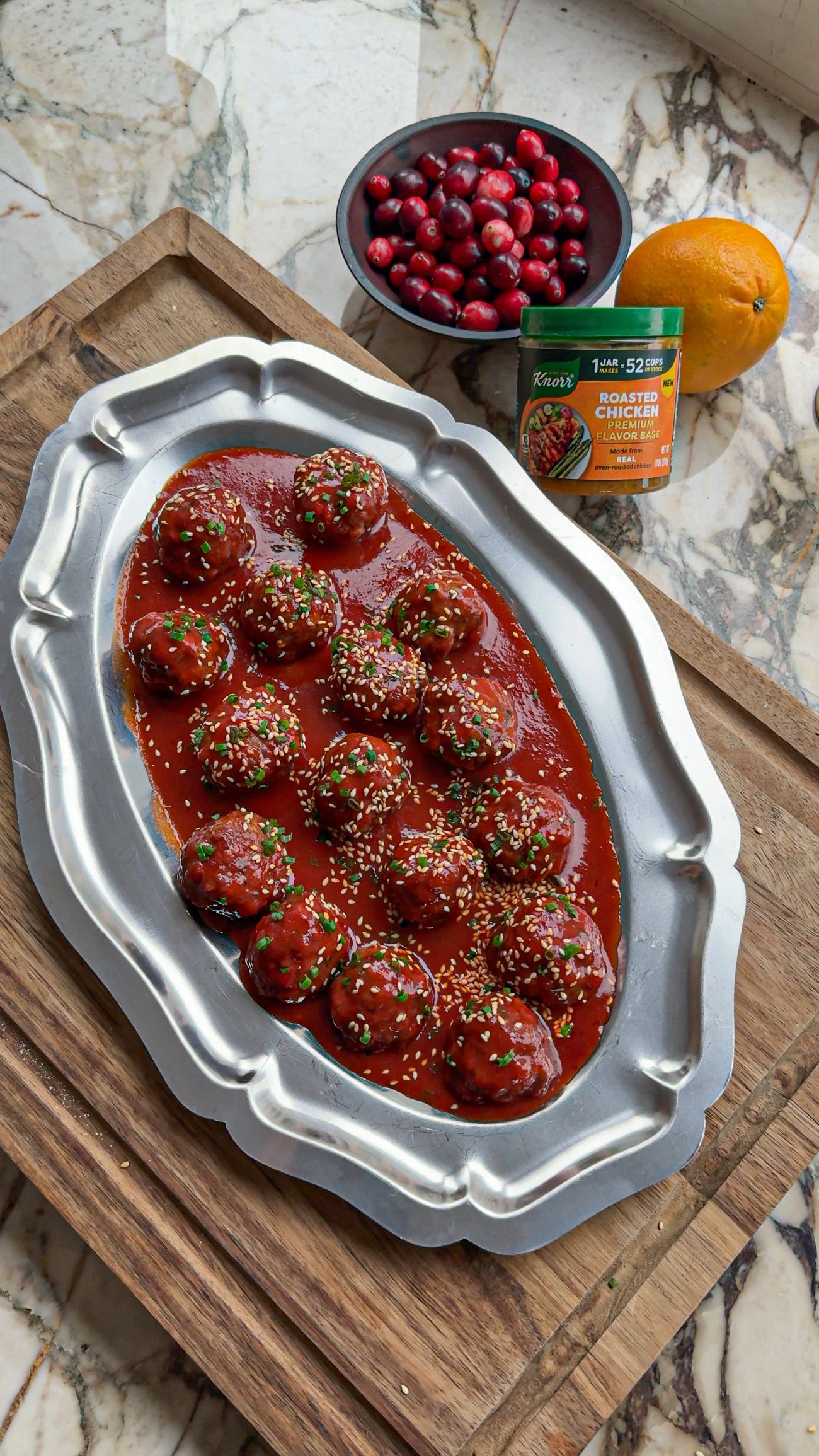 Instagram post by @emeraldcchan for Knorr. Caption reads: This is what I mean when I say flavor-packed....