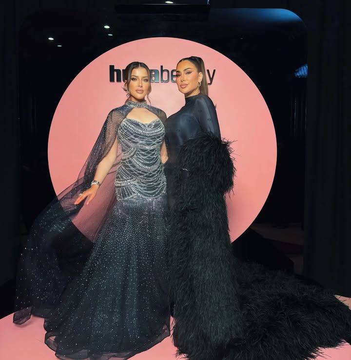 Instagram post by @huda for Huda Beauty. Caption reads: Super love u @huda @hudabeauty and a super lovely....