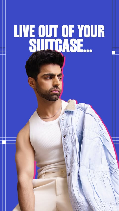 Instagram post by @abhinavsharma5 for American Tourister. Caption reads: [...] neither should your luggage. My American....