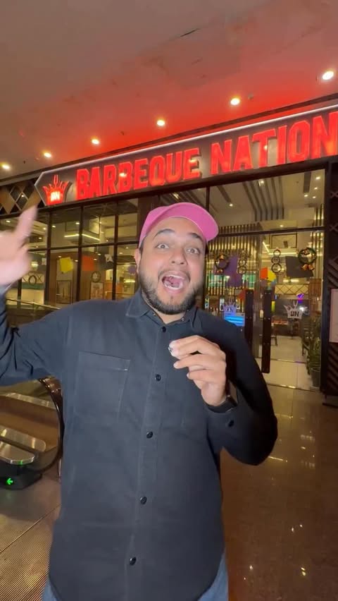 Instagram post by @are_you_hungry007 for Barbeque Nation. Caption reads: Punjab Di Rasoi by Chef Ravi Choudhary | Lohri....