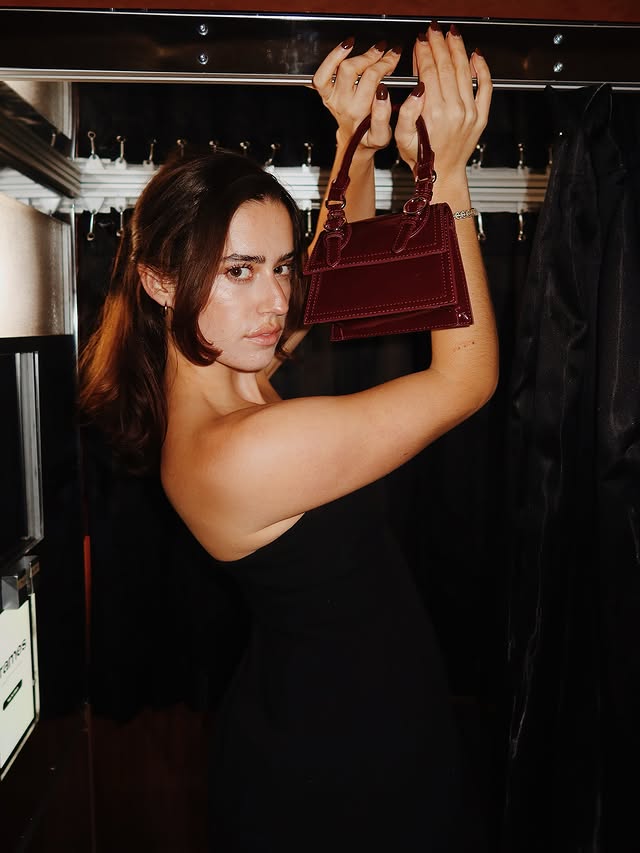 Instagram post by @paigemadisonevans for callitspring. Caption reads: A ‘54 convertible too, light blue ! 
@callitspring.