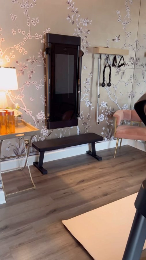 Instagram post by @farahjmerhi for Tonal. Caption reads: I am so excited to finally have the NEW @tonal in....