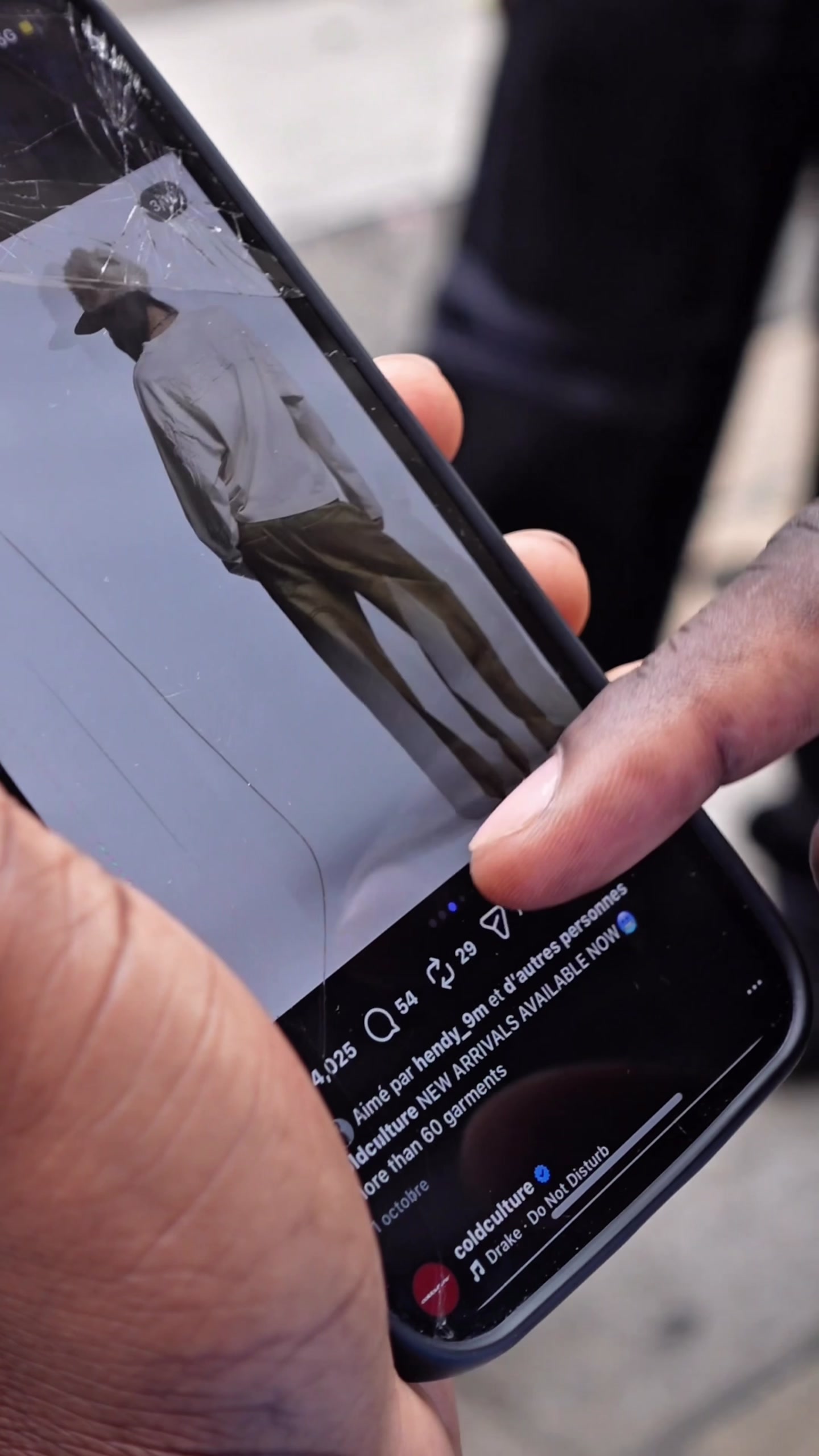 TikTok post by @la_.fleche7 for Cold Culture. Caption reads: @Cold Culture .