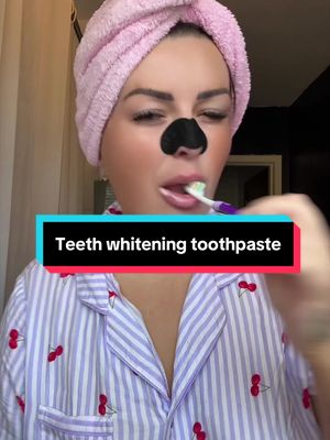 TikTok post by @melissamua_ for Icy Bear Dental. Caption reads: The answer to my white teeth... @Icy Bear Diamond....