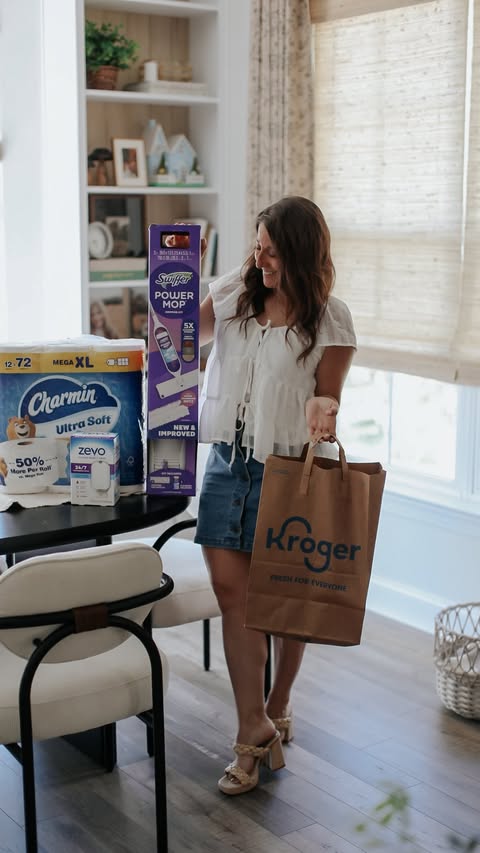 Instagram post by @bayliss.storybook for Charmin. Caption reads: [...] Family of Stores! #ad Stocking up on Charmin....
