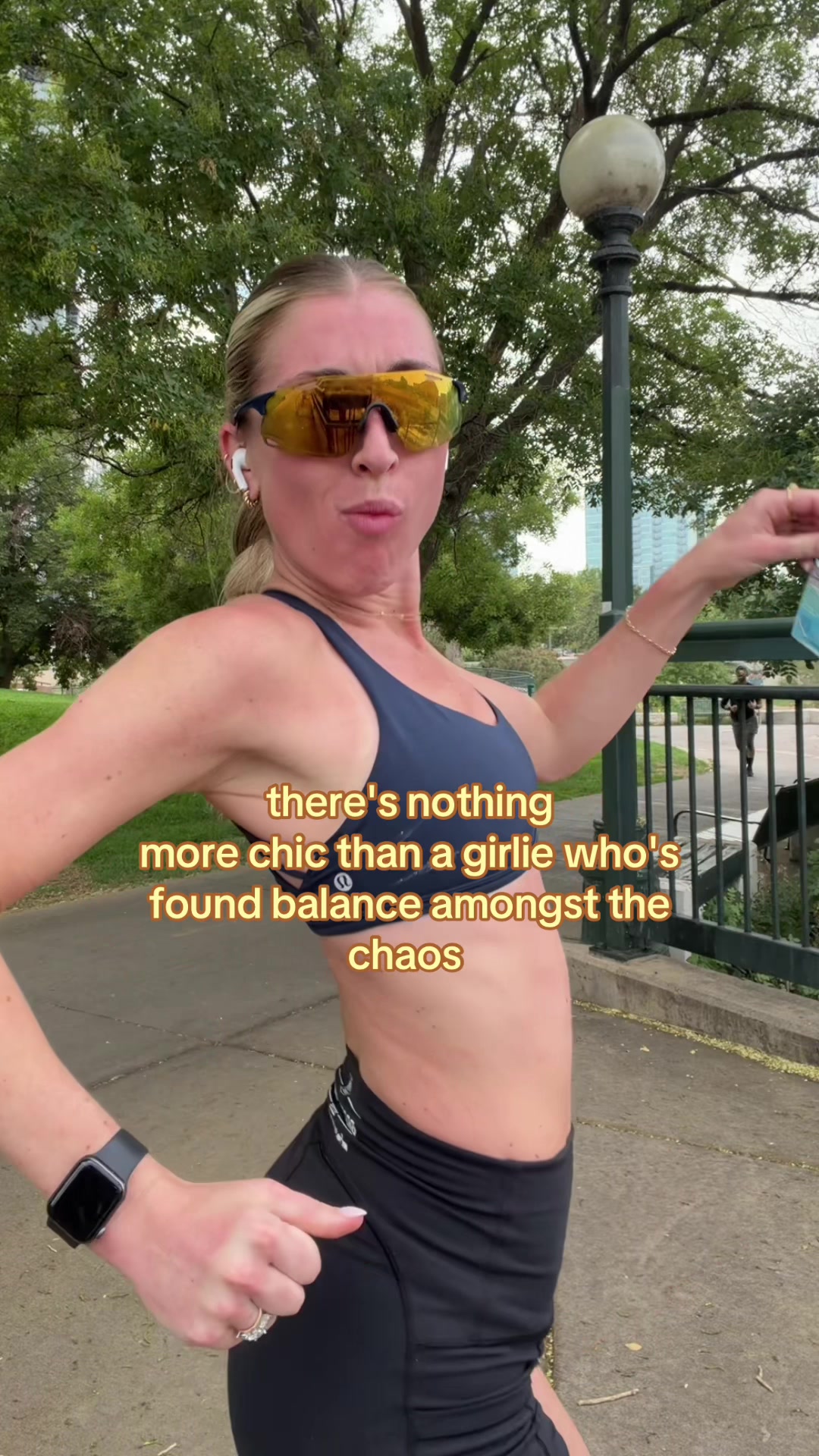 TikTok post by @nursehanni for Neuro. Caption reads: [...] on GIRL POWER! 🌼 work life balance....
