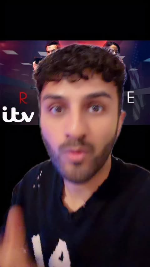 Instagram post by @shabazsays for ITV. Caption reads: [...] of Red Eye Season 2 are out now on @itv and....