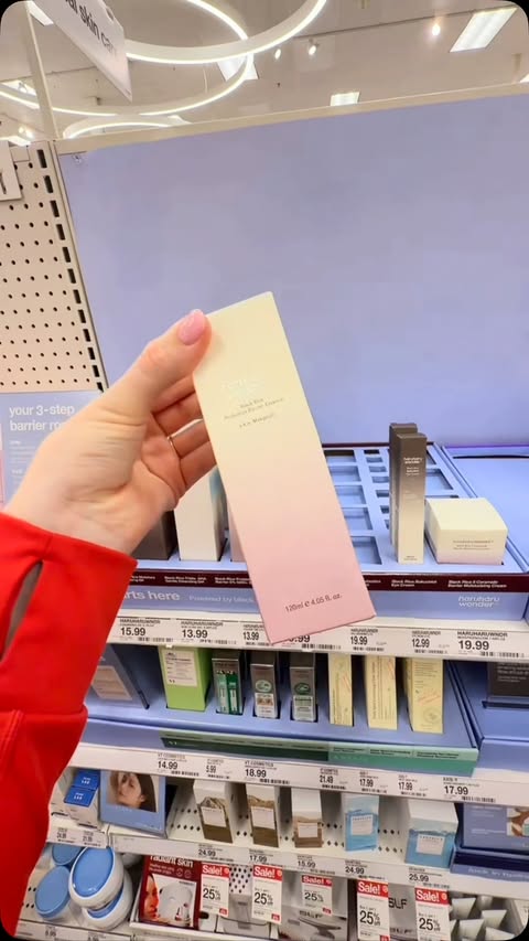Instagram post by @skinwithhav for Haruharu Wonder US. Caption reads: Target finds worth every dollar!!!!!....