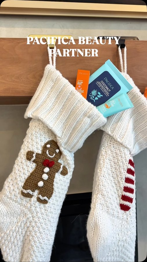 Instagram post by @briannaancheta for Pacifica Beauty. Caption reads: #pacificapartner stocking up early on these....