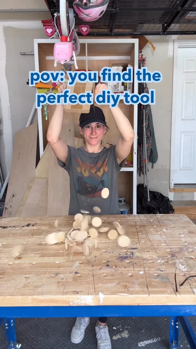 Instagram post by @builtbybecdesigns for Dremel. Caption reads: (AD) My husbands LEGO collection has officially....