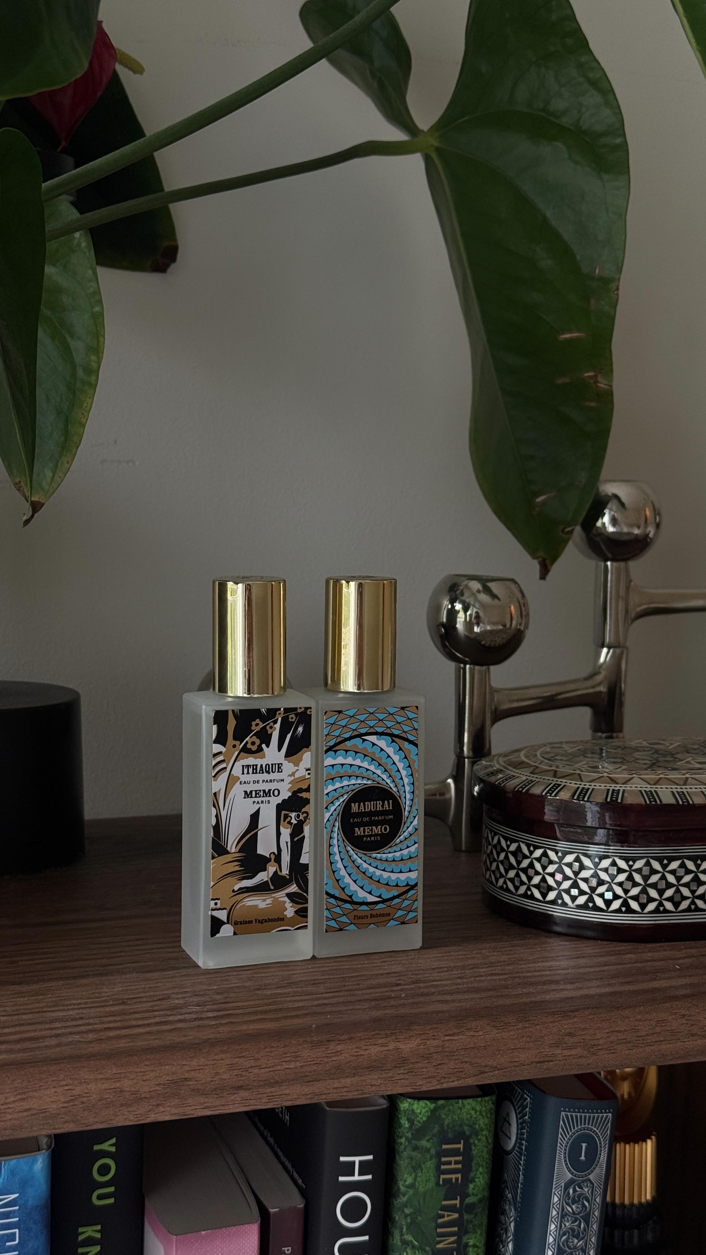 Instagram post by @speakoftheangel for Memo Paris. Caption reads: [...] on vacay with me soon. 

#ScentSociety....