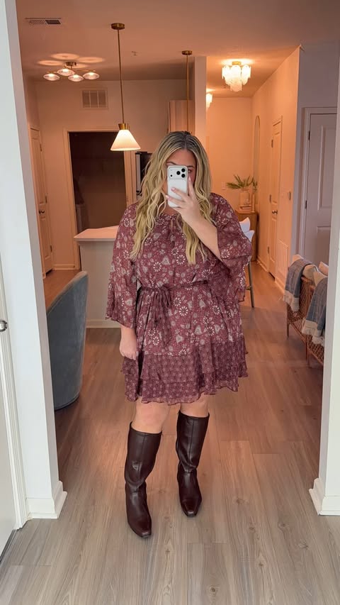 Instagram post by @taylorbrookeslooks for Kohl's. Caption reads: [...] last minute date night! Which one?? Ps-....
