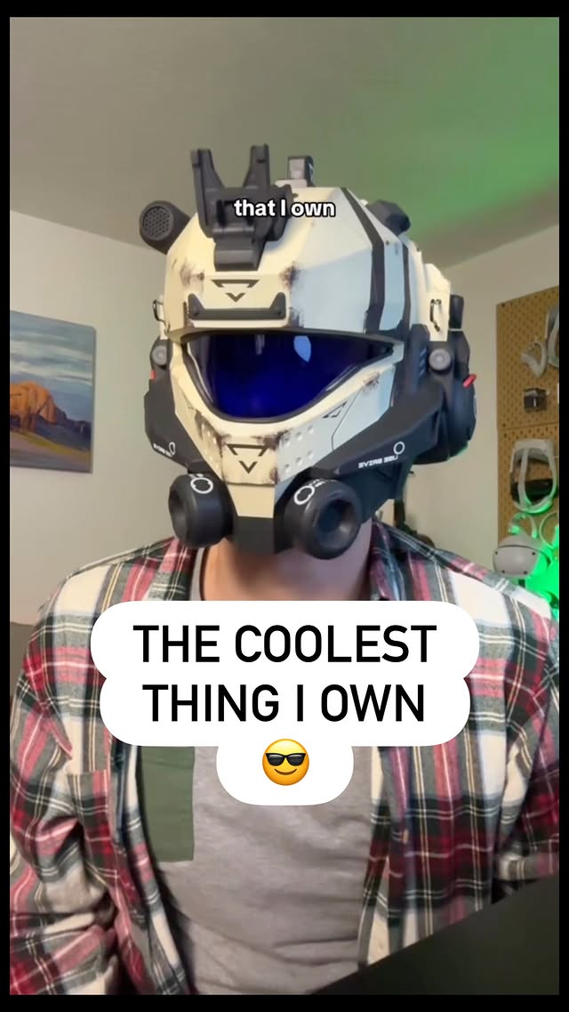 Instagram post by @garett_the_gamer for CyberCraft. Caption reads: This is the coolest thing I own 😎 @cybercraft is....