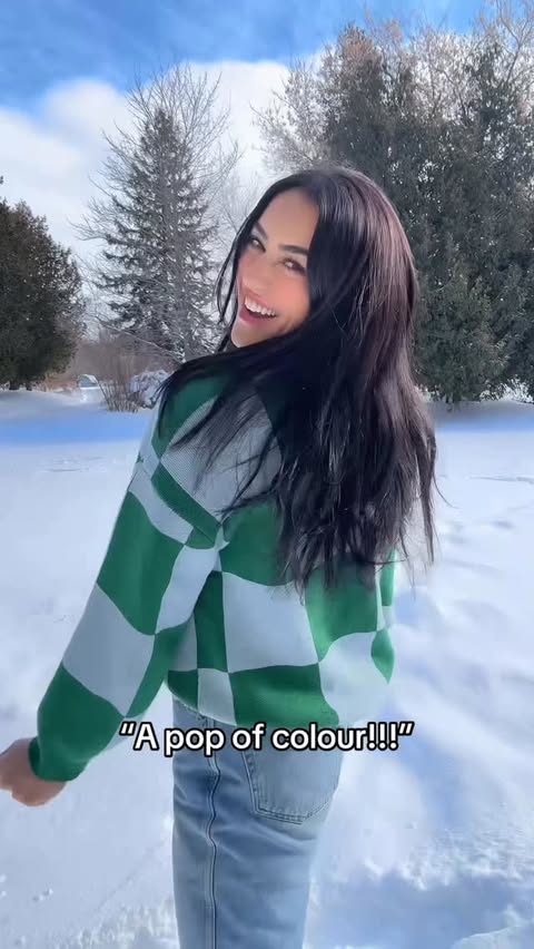 Instagram post by @arianajoychristie for Smash + Tess. Caption reads: More colour !!!!!! This @smashtess sweater....