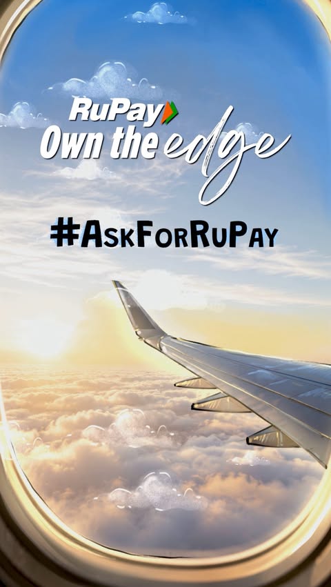 Instagram post by @amrutabeheradotcom for RuPay. Caption reads: [...] concert nights and airport lounges, the....