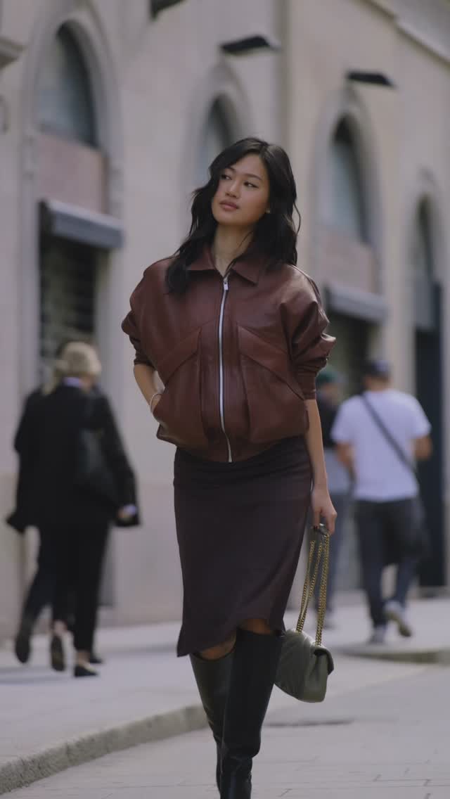 Instagram post by @jihoon for Mytheresa. Caption reads: Saying arrivederci to Milan Fashion Week with....