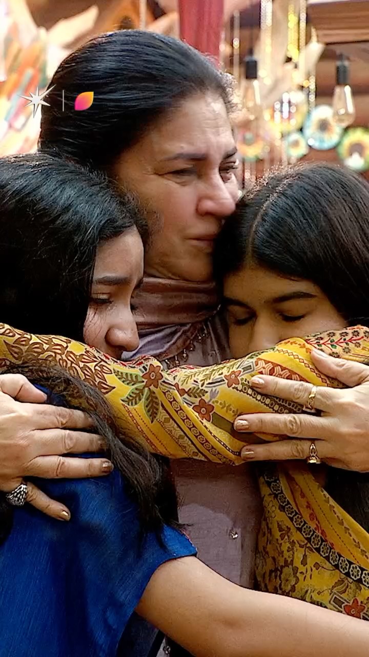 Instagram post by @colorstv for JioCinema. Caption reads: Emotional Moment In The House! Jab aayi Kunickaa....