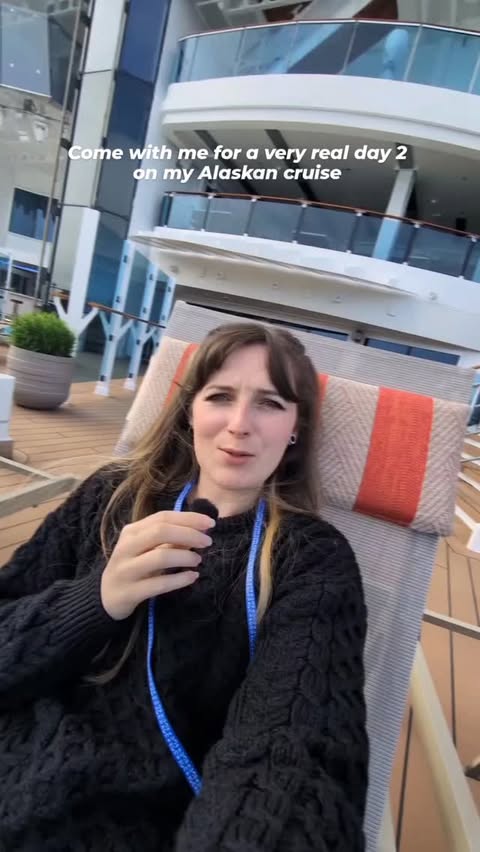Instagram post by @tinyboots_travels for Princess Cruises. Caption reads: [...] ever cruise : Alaska #presstrip....