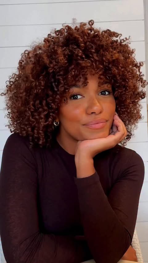 Instagram post by @kamrinwhite for Cantu Beauty. Caption reads: #ad 5 days of moisturized curls with @cantubeauty....