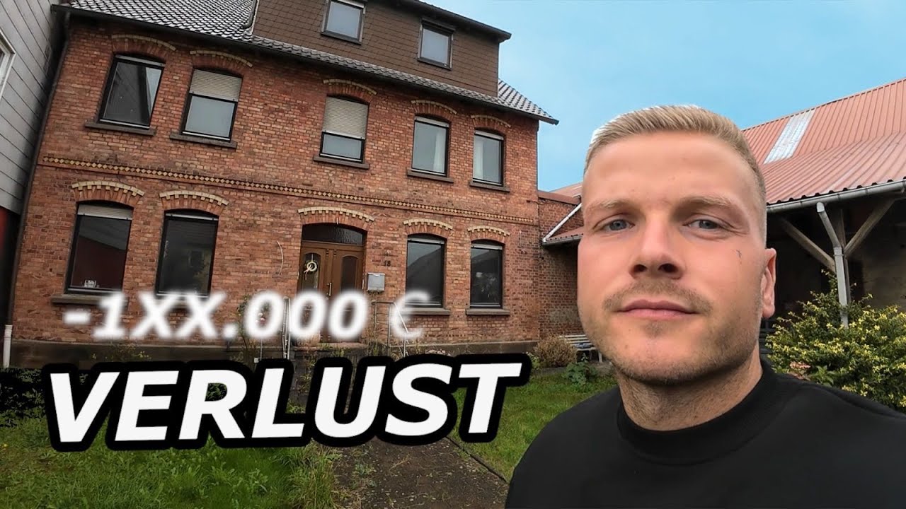 YouTube post by @HagenLausse for Anyfin. Caption reads: I sold my HOUSE!.