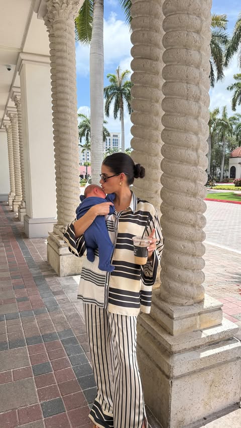 Instagram post by @rachelboniske for Joie Baby Gear. Caption reads: Mom life means I need baby gear I can truly trust....