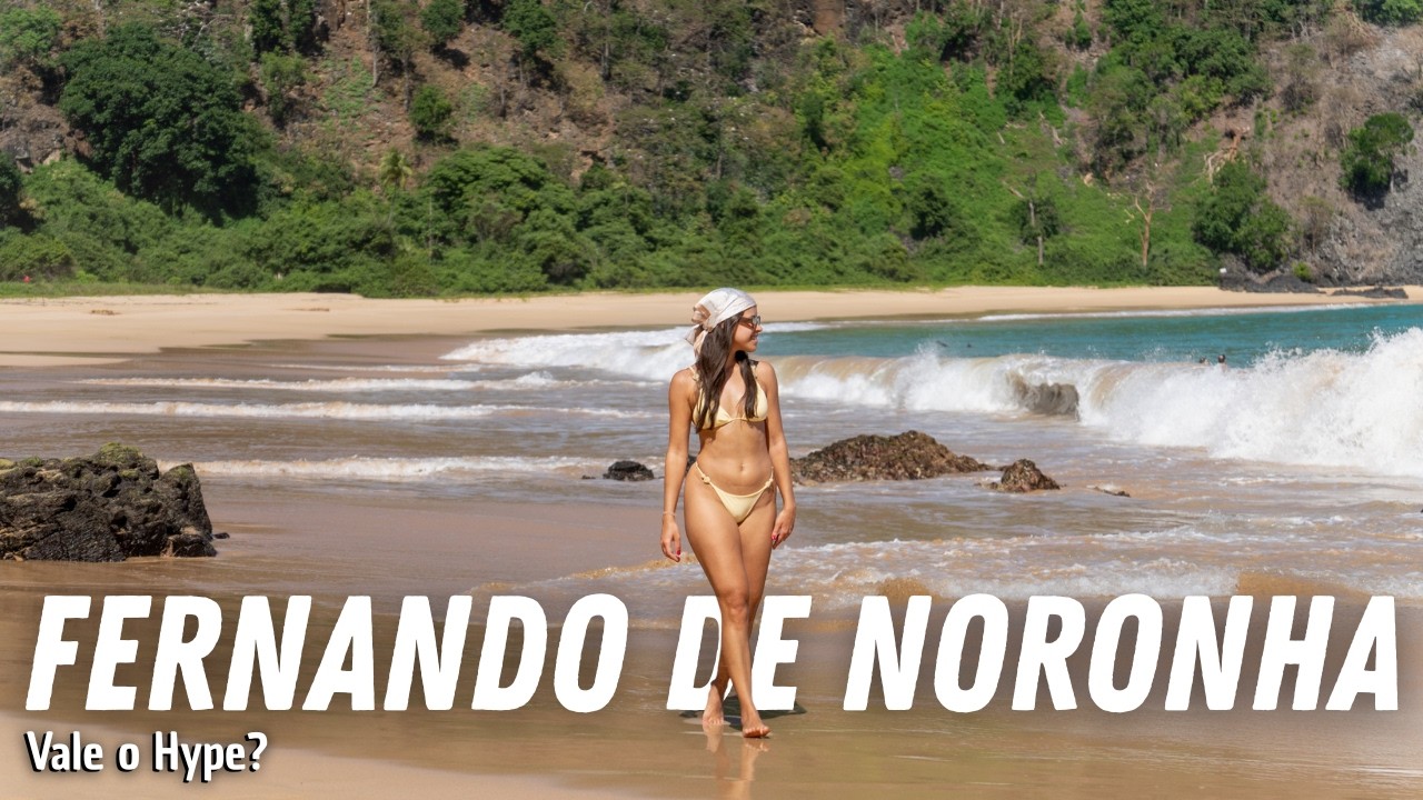 YouTube post by @casalalencar for Partnerize. Caption reads: FERNANDO DE NORONHA - COMPLETE 7-DAY ITINERARY....
