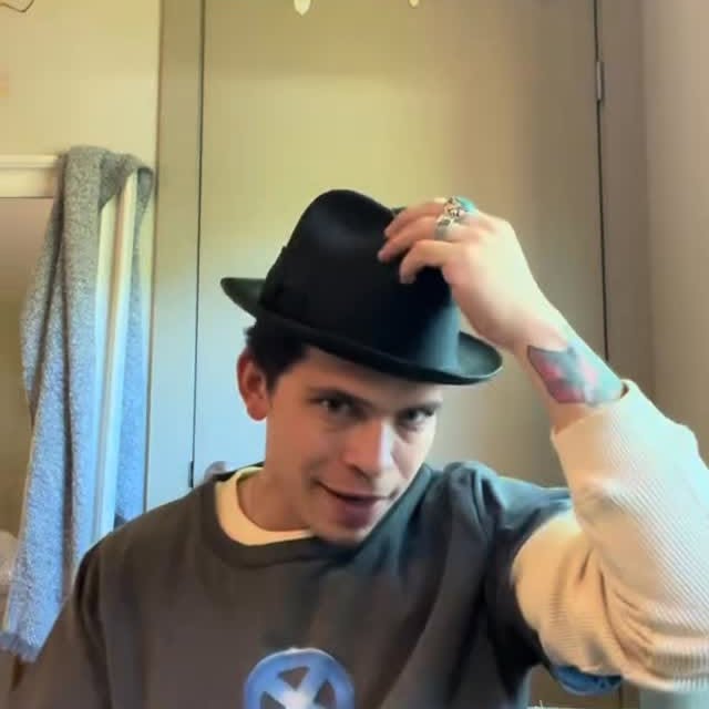 Instagram post by @therealprofessorx for Stetson. Caption reads: Might have to get myself a @stetsonusa Range or....