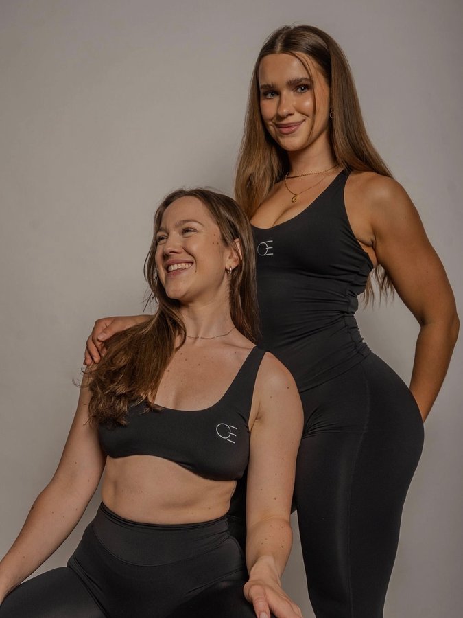 Instagram post by @rebecca.growthattitude for Optive Sportswear. Caption reads: LUXE is our favourite vibe....